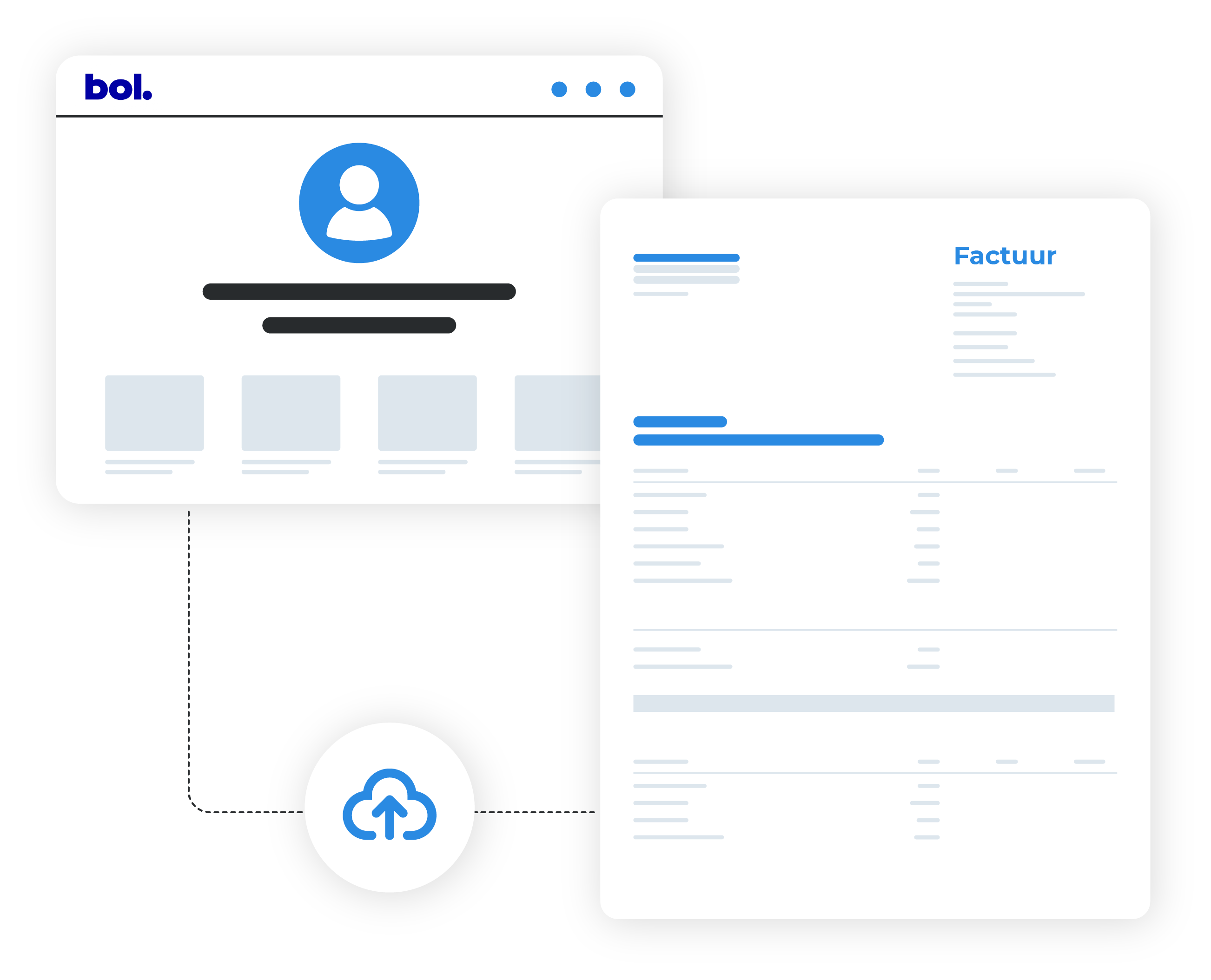 factuur uploaden naar klant bol.com